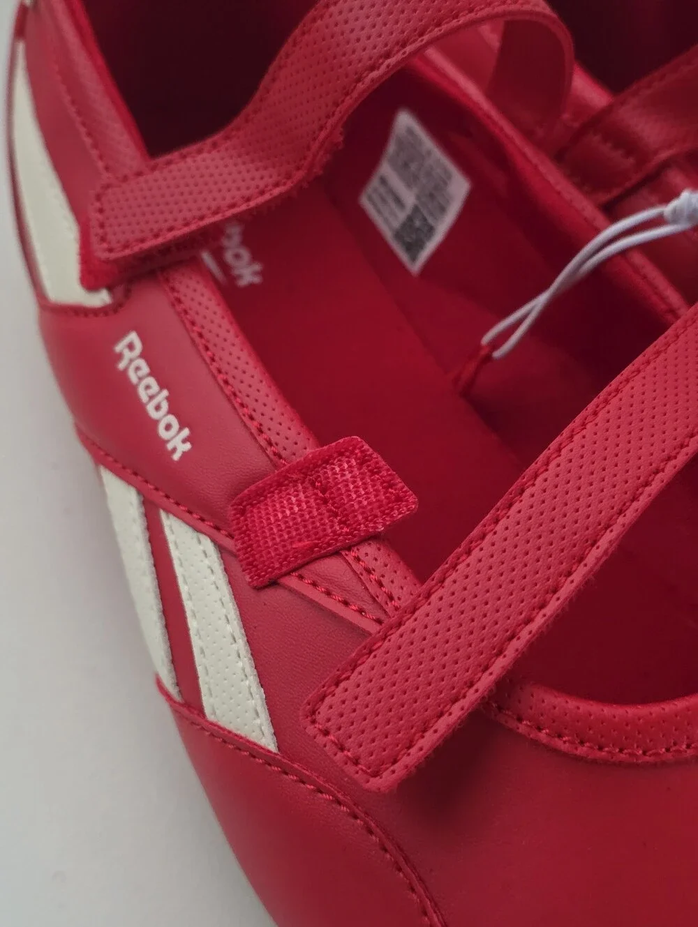 Reebok Red Mary Jane Ballet Sneakers Double Strap Shoes Women's Size 11 NWT - Picture 6 of 13